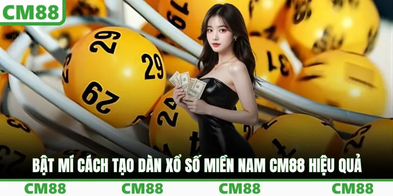 Bật mí cách tạo dàn xổ số miền Nam CM88 hiệu quả
